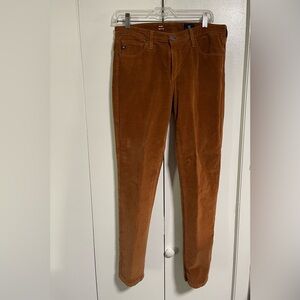 AG Adriano Goldschmied Prima Cigarette Leg Corduroy Jeans